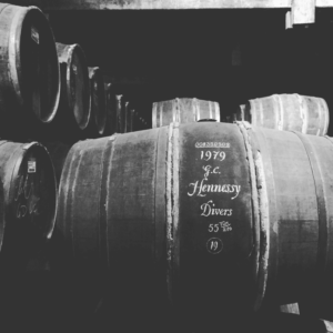 Vieillissement d'un tonneau de cognac Richard Hennessy